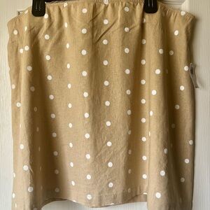 Old Navy XXL Tan Linen Skirt
